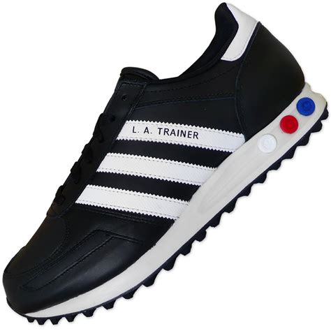 adidas la trainer schwarz weiß|adidas LA Trainer Schuh .